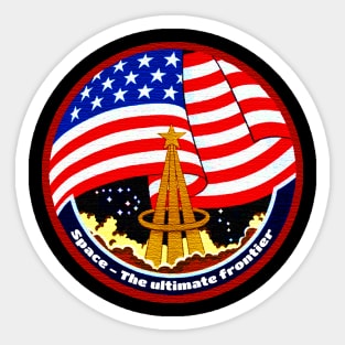 Black Panther Art - NASA Space Badge 15 Sticker